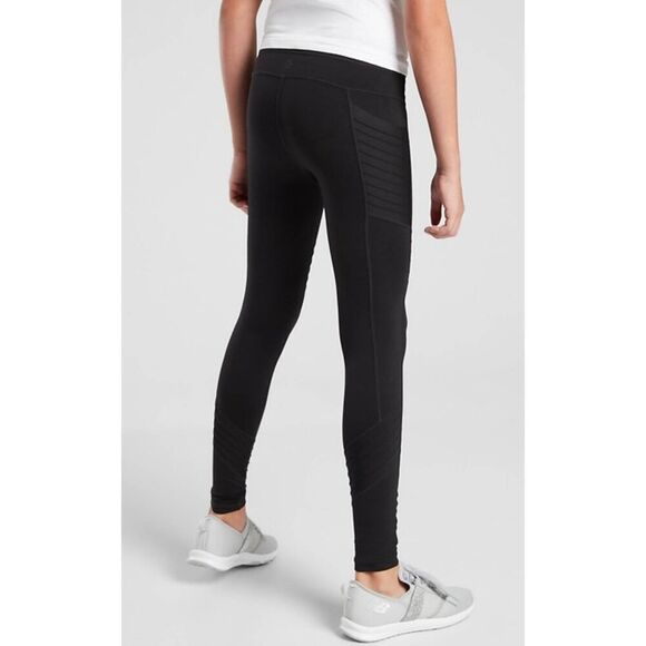 ATHLETA GIRL Moto Vating Tight Size XL-14 - Picture 2 of 4